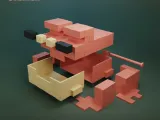 Minecraft-Frosch - Behälter - KEIN CFS-2