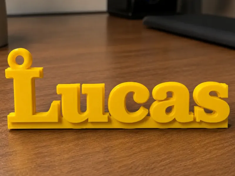 llavero nombre Lucas 