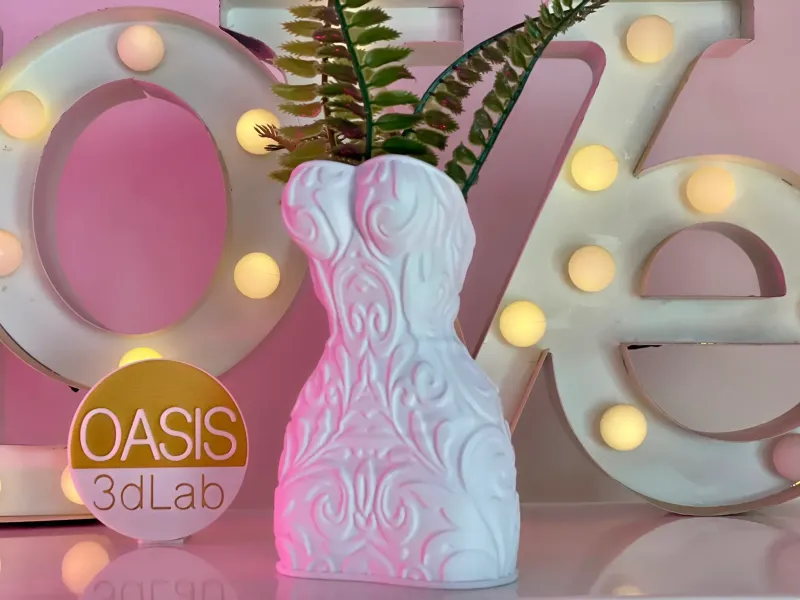 ELEGANTE VASO PER PIANTE ORNATO SENZA SUPPORTI/SENZA ZATTERE