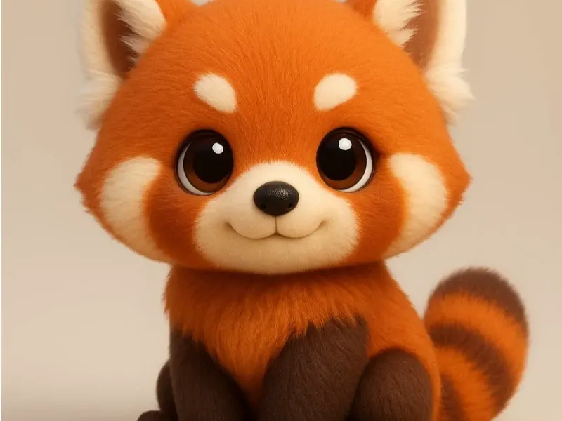Red panda - Panda rojo