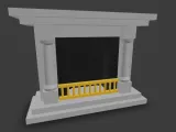FancyDollhouse Fireplace-1