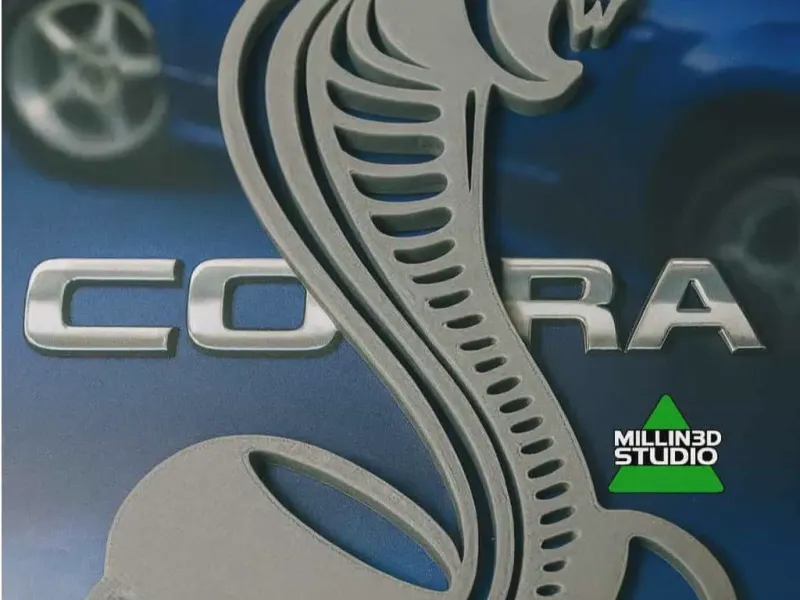 Ford Mustang Cobra Outline logo emblem