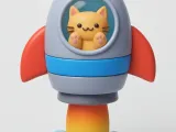 Gato cohete espacio-0