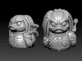 Rubber Duck - Predator model - 3d print-2