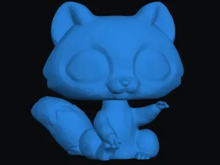 LPS Raccoon Toy Figure