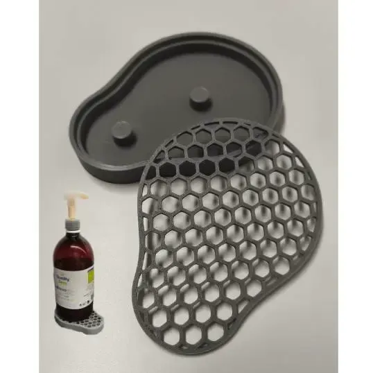 Bac à bouteilles avec grille d'égouttage – Récupérateur de gouttes