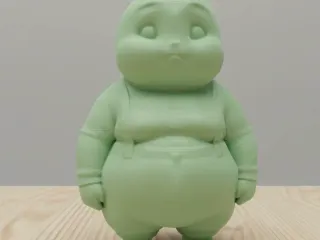 Alien Farmer Figure