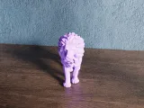 Low Poly Lion Mane-5