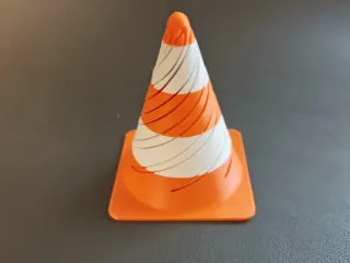Traffic Cone Spiral - 2 Helix parts