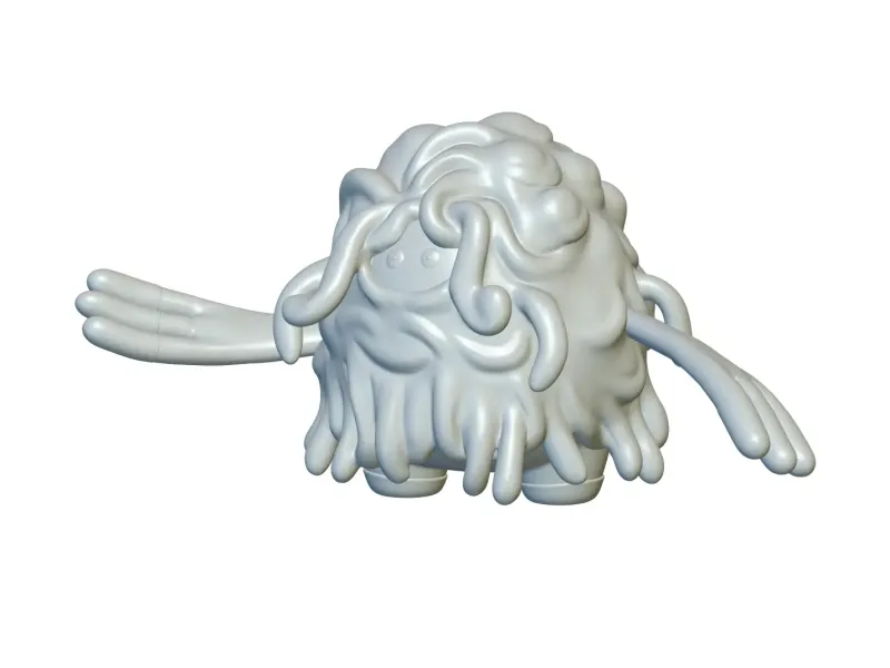 Pokemon Tangrowth #465 - Ready for 3D Printing!