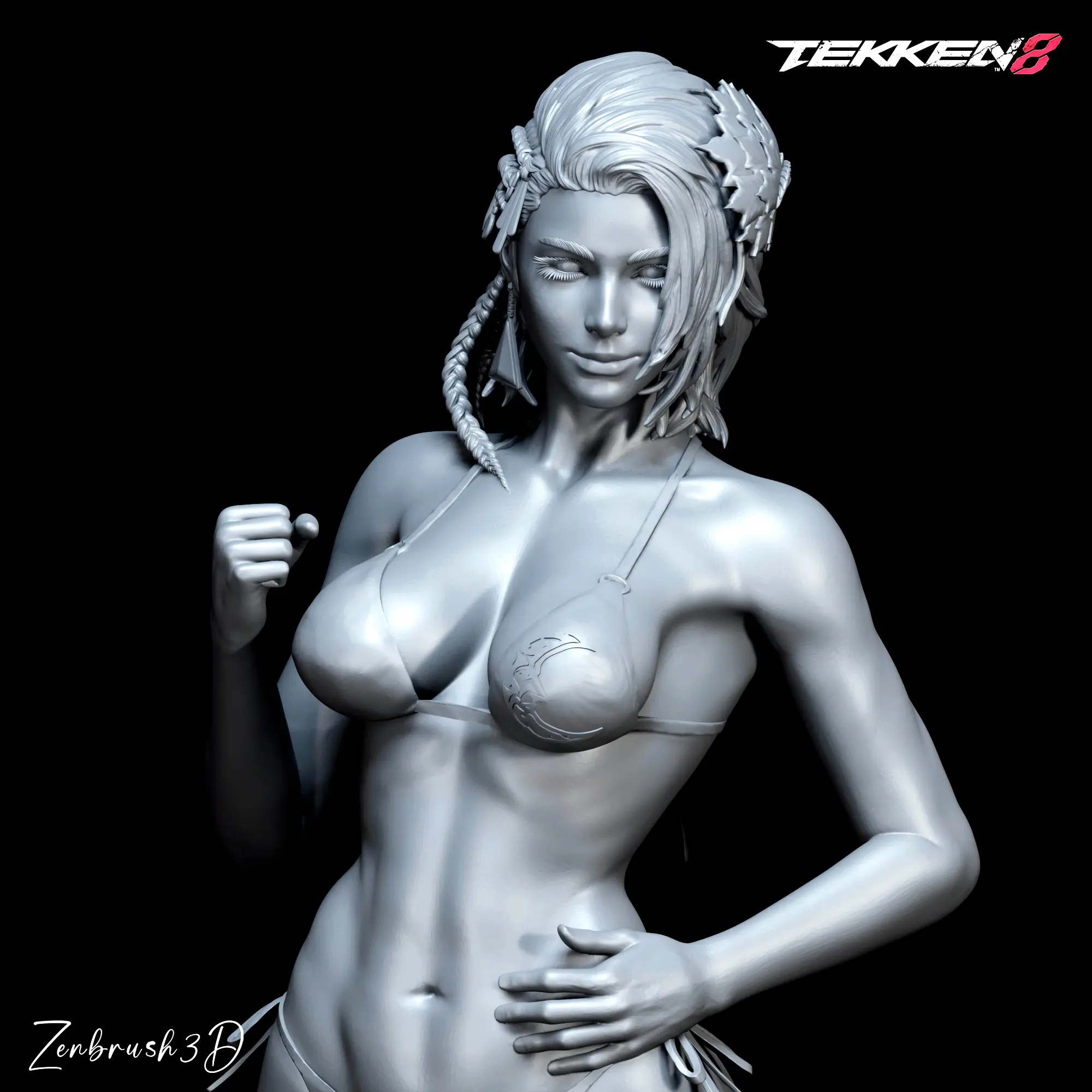 TEKKEN 8 - AZUCENA BADEANZUG OUTFIT - DIE KÖNIGIN DES KAFFEES