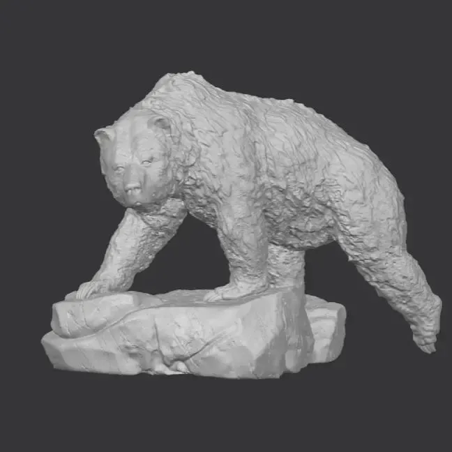 Grizzly Bear Sculpture