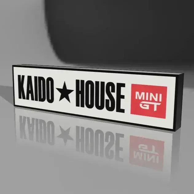 kaido house / mini gt led lightbox