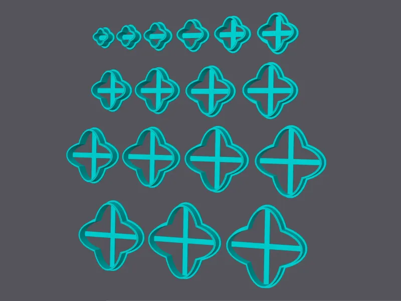 Quatrefoil Cookie Cutters