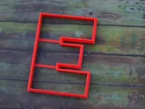 LETTER E COOKIE CUTTER-0