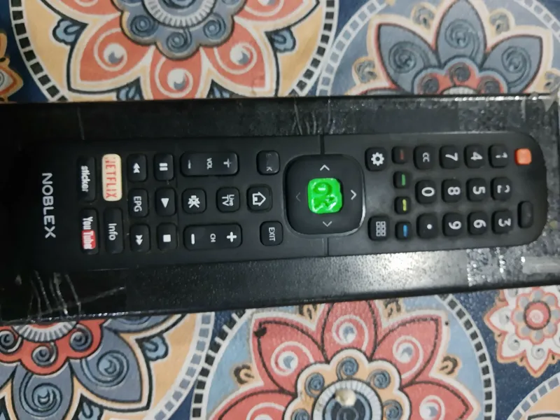 Noblex Control remote Button OK