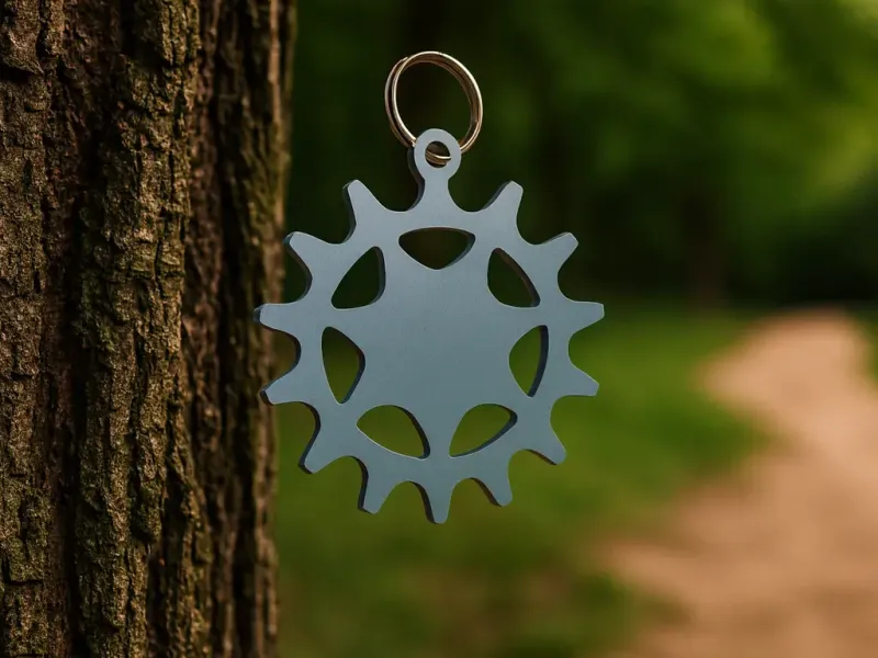 BICYCLE SPROCKET 13T KEYCHAIN
