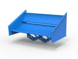 Wing of Supermodified front engine race car V4 Scale 1:25-8