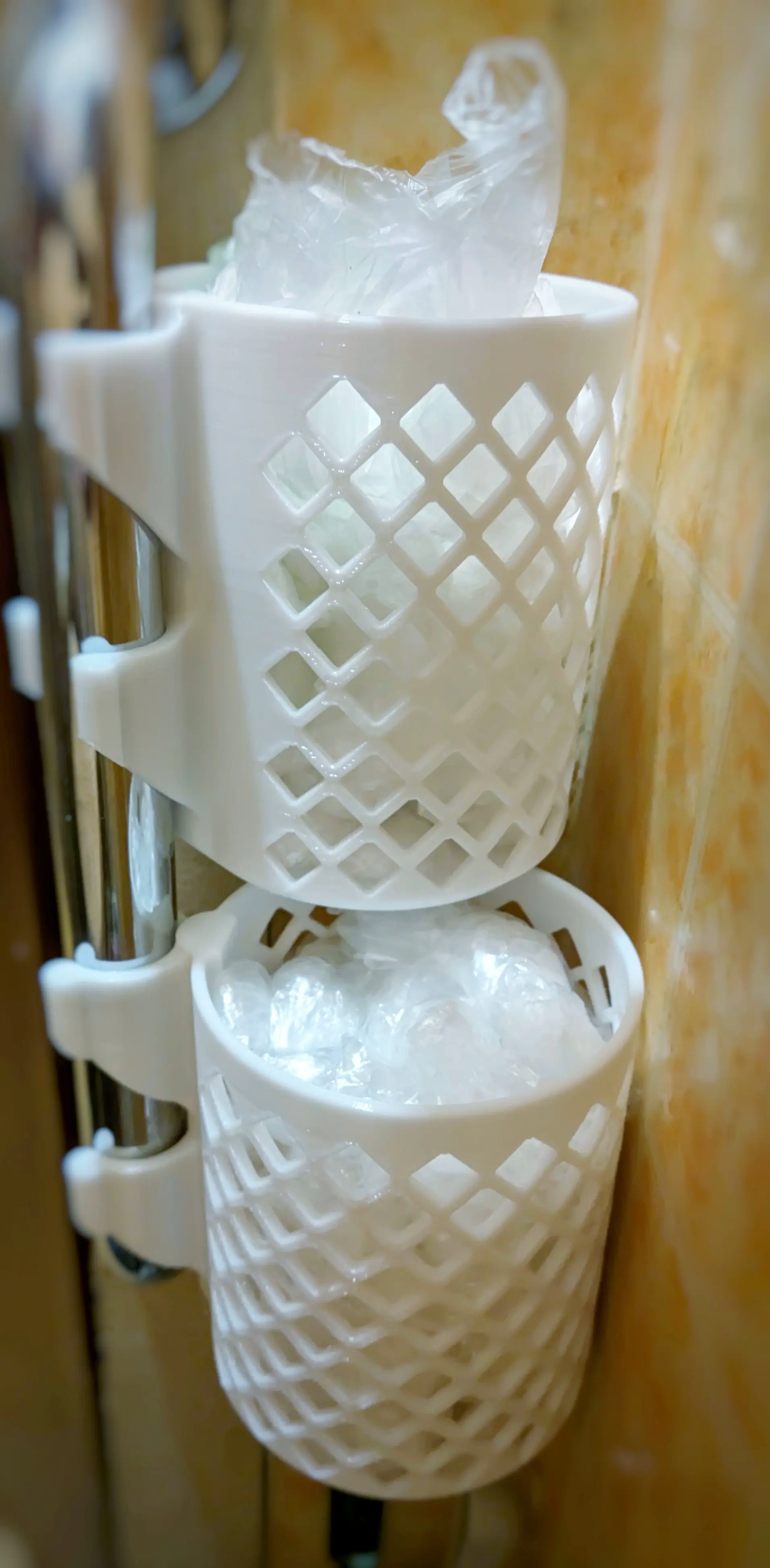 Basket on the pipe dia. 25 mm