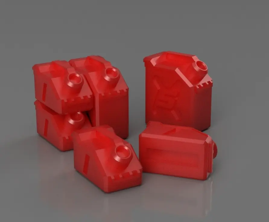 Gaslands - Stackable Gas Can Tokens