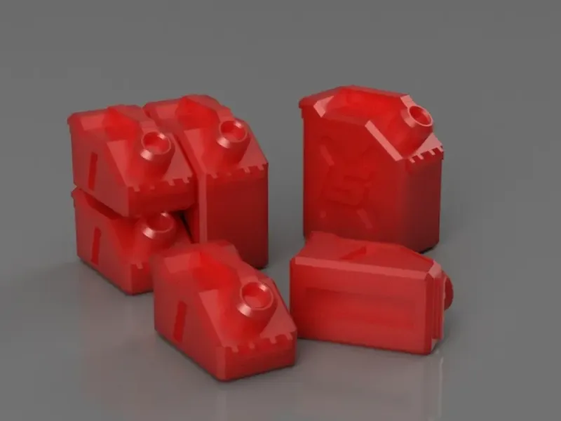 Gaslands - Stackable Gas Can Tokens