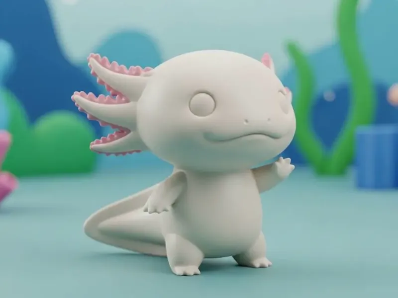 Axolote - Set animales