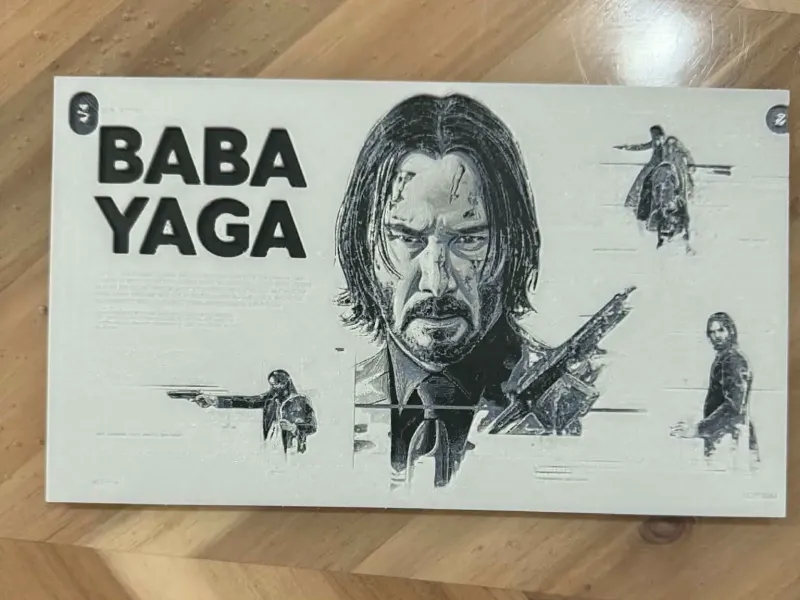John Wick, Baba Yaga Hueforge