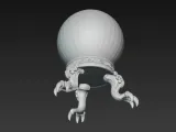 4X crystal-ball / Glaskugel-1