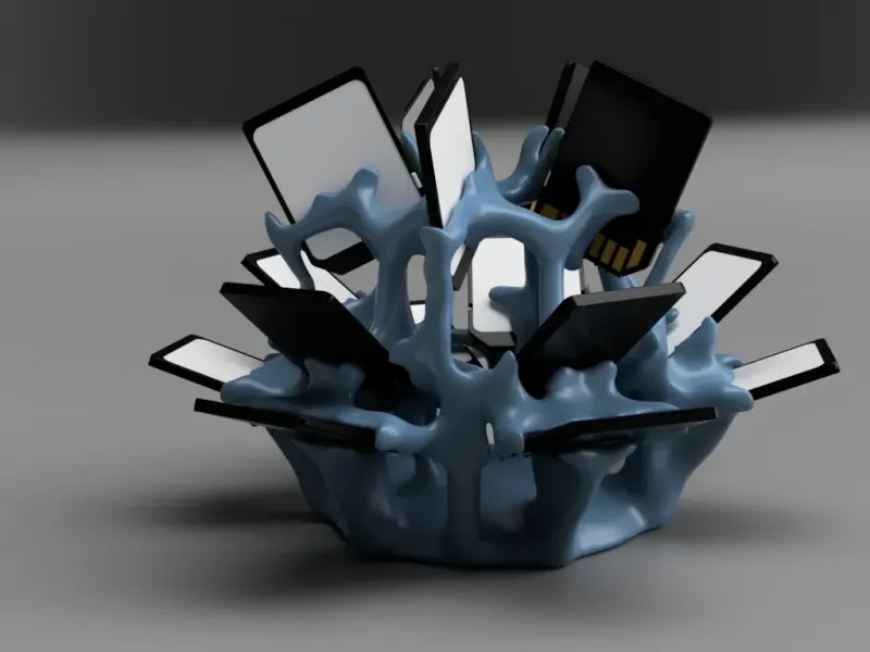 Funky SD/microSD Kart Ağacı