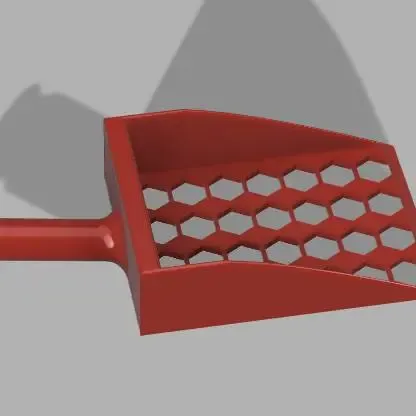 cat litter scoop