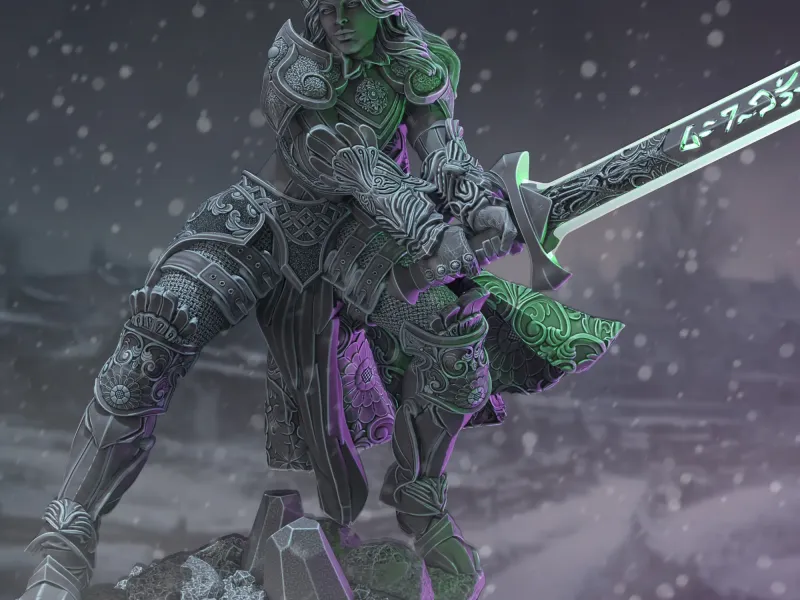 Elf Righteous Holy Paladin - Syrinlena