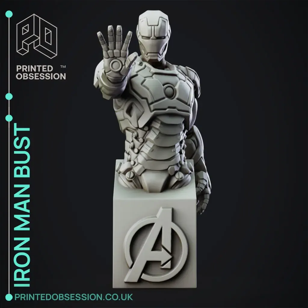 Iron Man Bust - Marvel - Fan Art