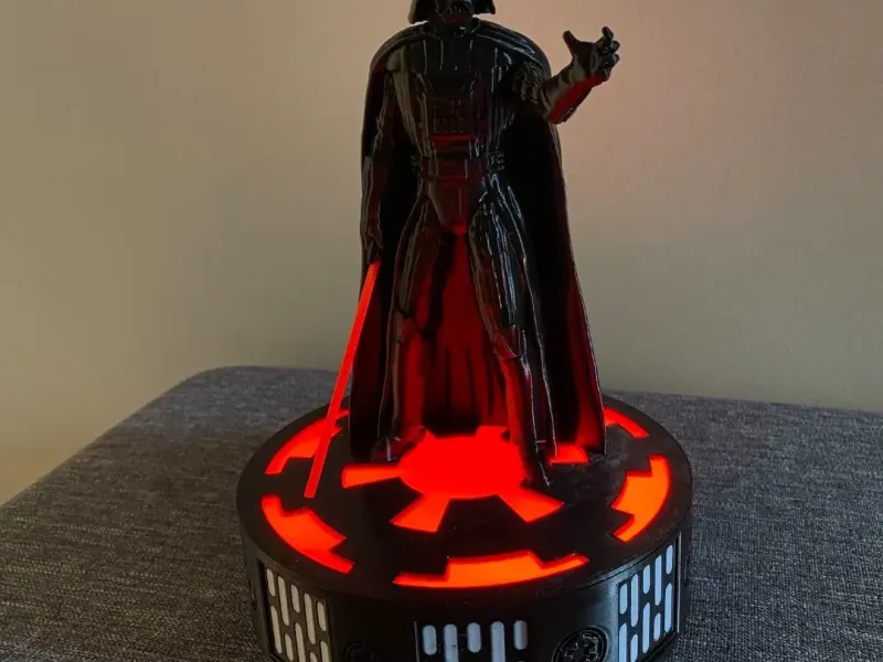 Darth Vader Statue with LED Light Up Base
