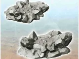 Set of two alien planet acid tanks (1) - miniatures figure w-0