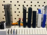 USB & Micro SD Holder with tray Pegboard Holder-0