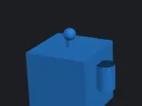 Oldschool Robot head-2