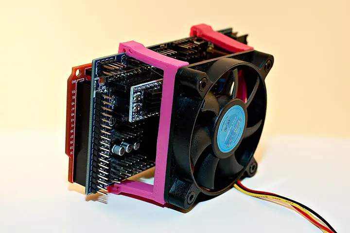 Simple 60mm fan bracket for RAMPS