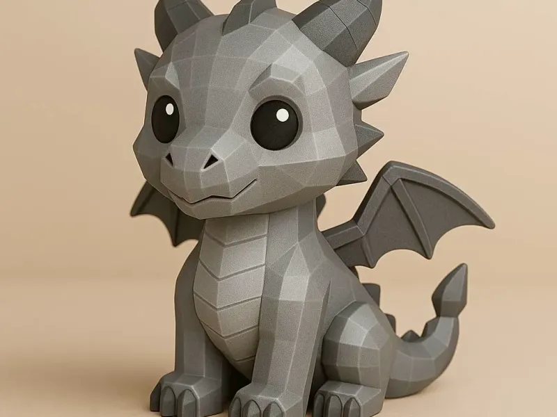 Mini Metal Dragon