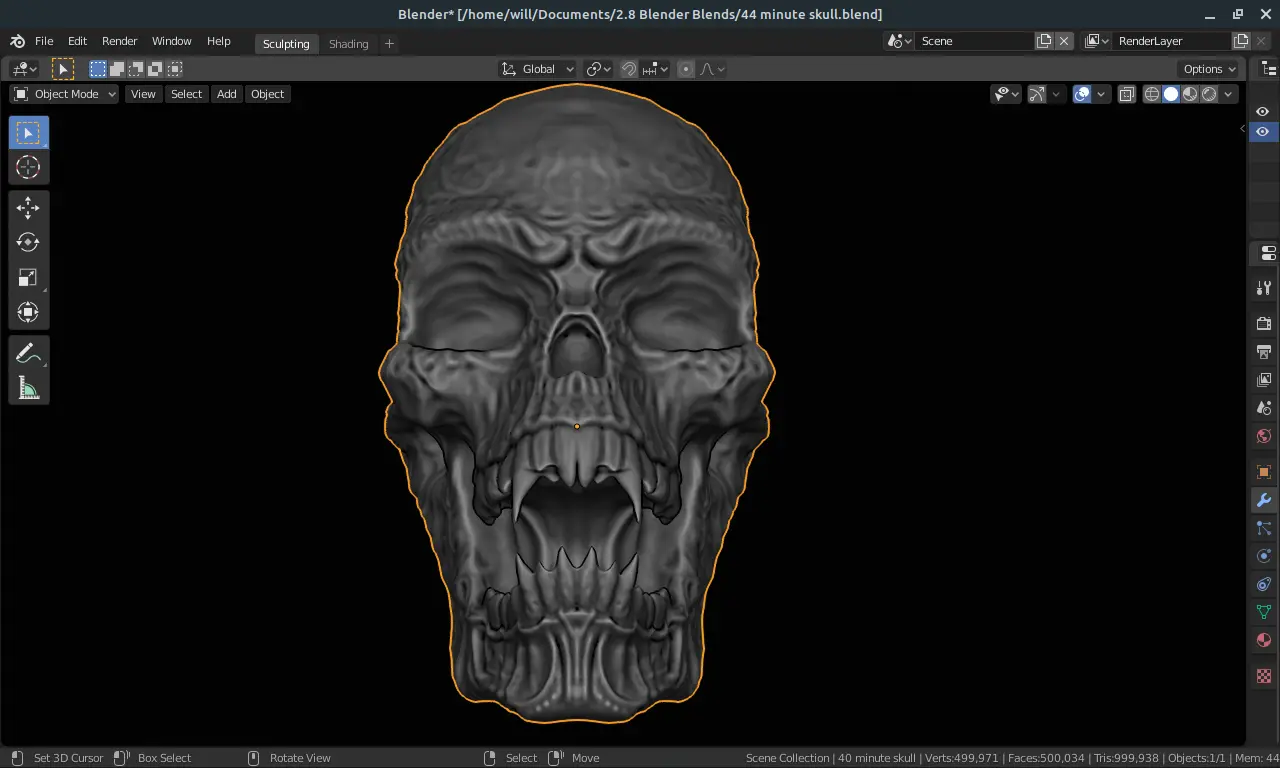 Fantasy Skull 3d Models Download Creality Cloud 6536