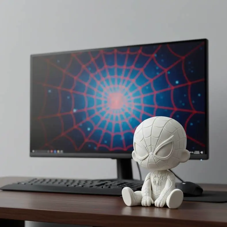 3D Printer Files | 3MF File | Spiderman chibi | Creality Cloud