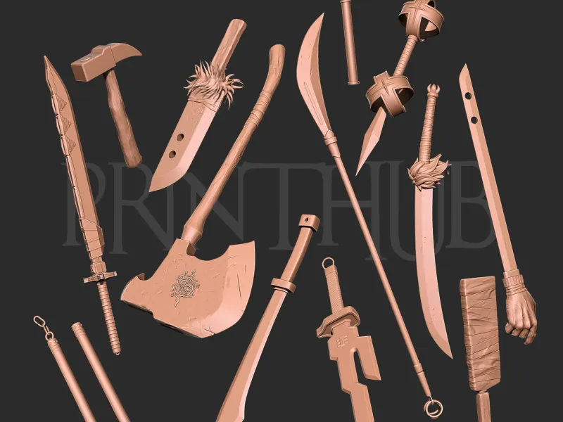 Ultimate Jujutsu Kaisen - Sword Cosplay Collection V-2