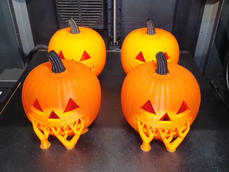 Zucca sospesa per tea light