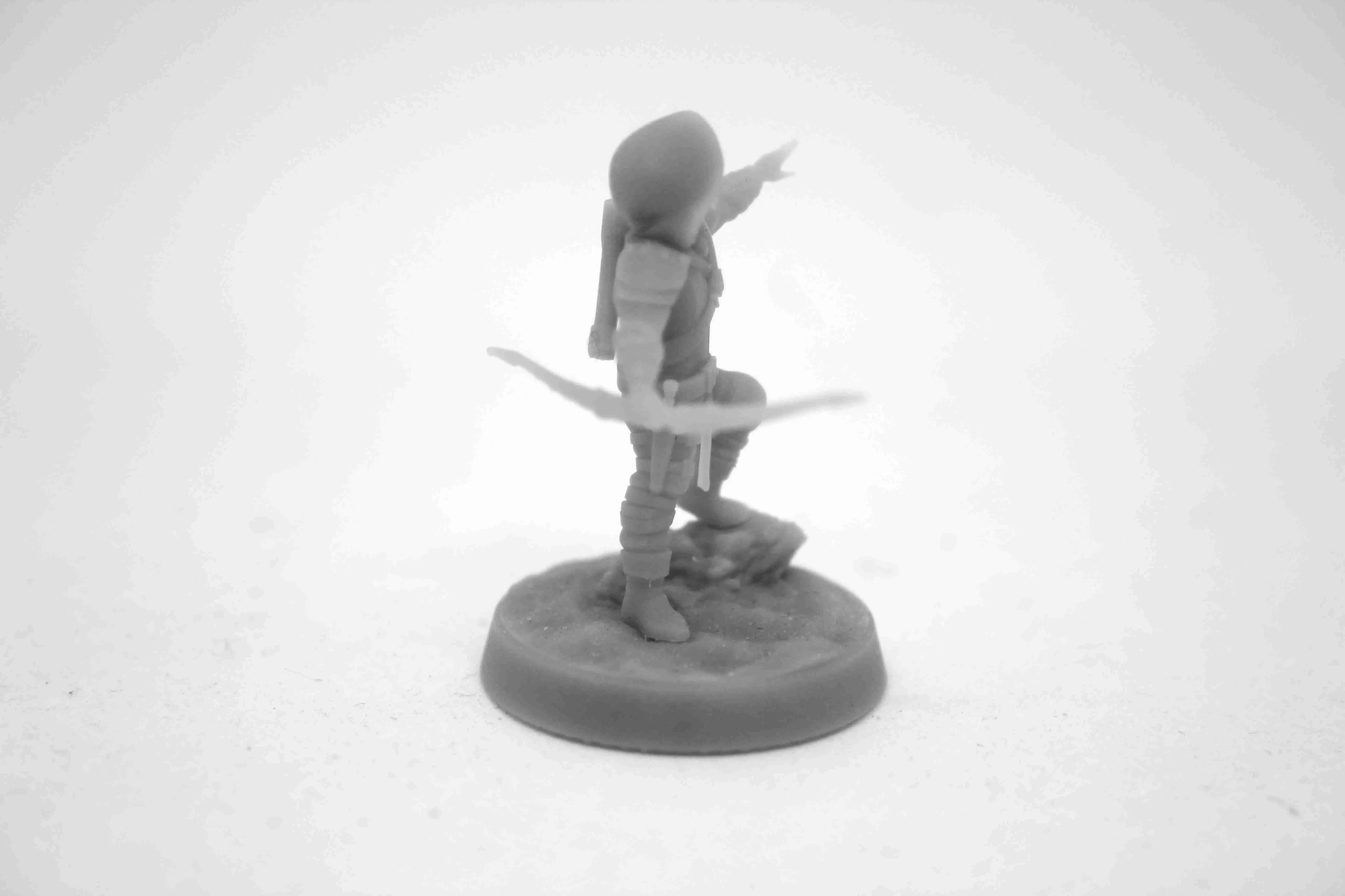 Cazador, Ranger, Pícaro | Miniatura 32mm | Enano, Halfling, gnomo