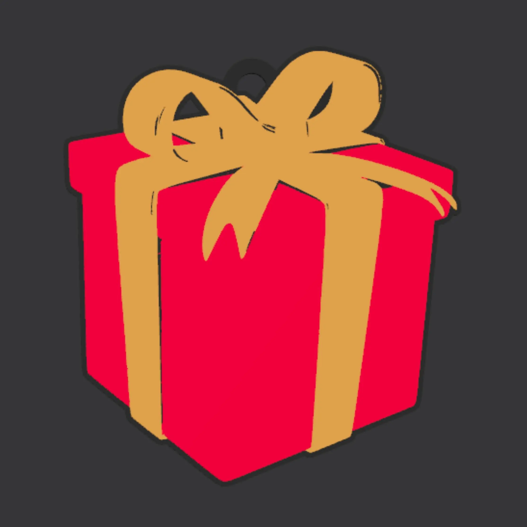 Christmas Ornament, Gift Box