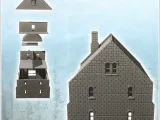 Double houses with central building and floor (6) - miniatur-2