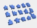 15 Meeple Standardized - Board Game Miniature Collection-4