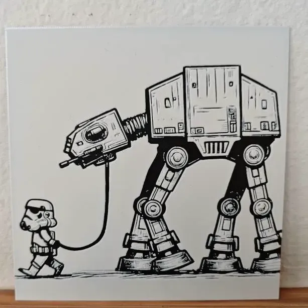 Hueforge Stormtrooper y AT-AT