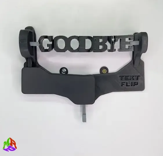 Text Flip: Key Hanger | Welcome - Goodbye |