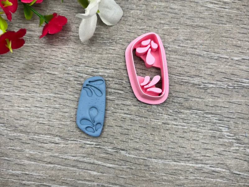 SPLASH CURVED RECTANGLE CLAY CUTTER