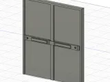 1/18 PORTE D'ACCES DOUBLE C / DOUBLE ACCESS DOOR C-3